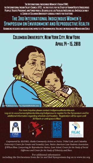 The 3rd International Indigenous Women’s Symposium on Environment and Reproductive Health